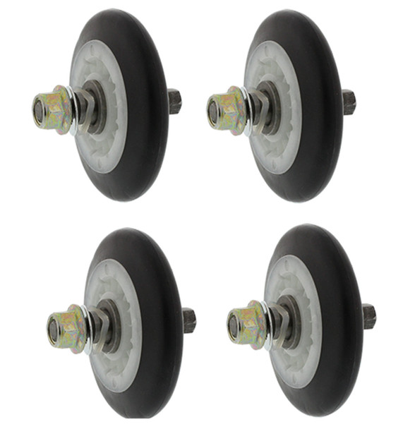 DLEX2501V LG Dryer Drum Roller Assembly - 4 Pack