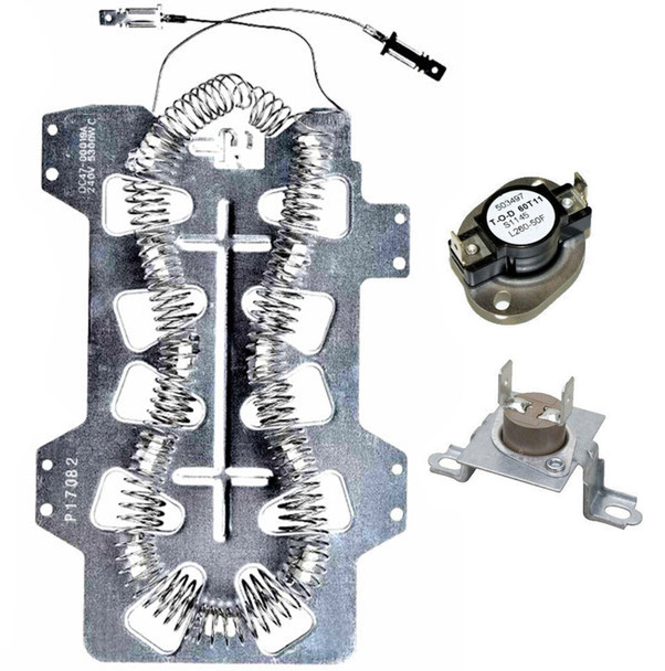 Buy DVE45R6100W/A3 Samsung 240V Dryer Heater Thermostat Thermal Fuse Kit