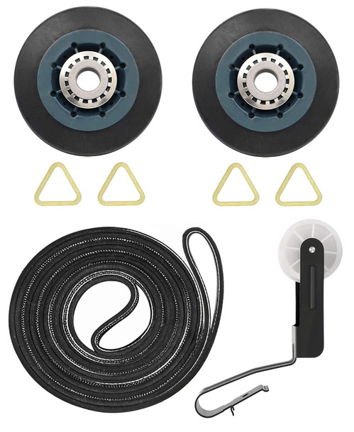 103.3277021 Kenmore HD Dryer Rollers Belt Pulley Clips Kit