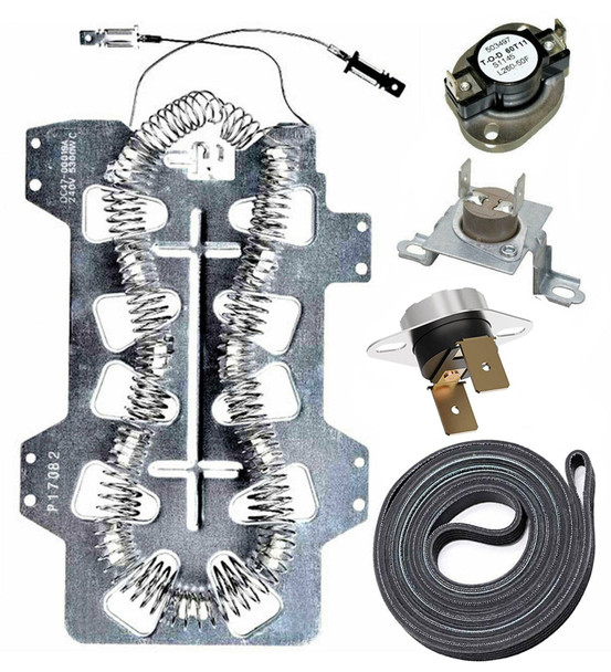 Kenmore 40289032011 Dryer Heating Element & Thermal Fuses & Belt