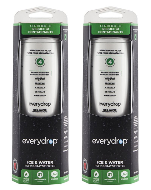 Amana AFD2535DEW Everydrop Refrigerator Water Filter (2 Pack)