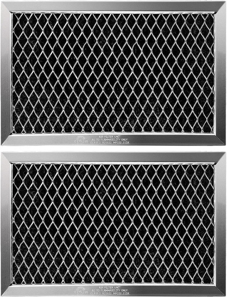 GE JNM6171DF1WW Microwave Charcoal Filter (2 Pack)