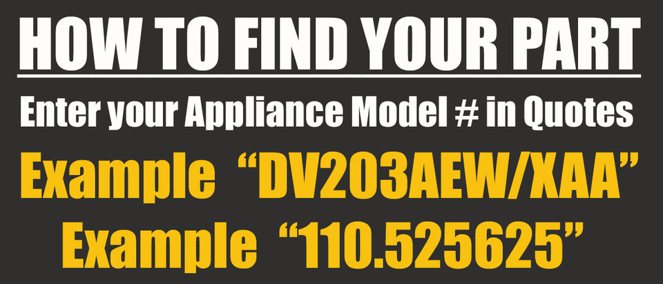 HOW TO FIND YOUR APPLIANCE  ?c=2