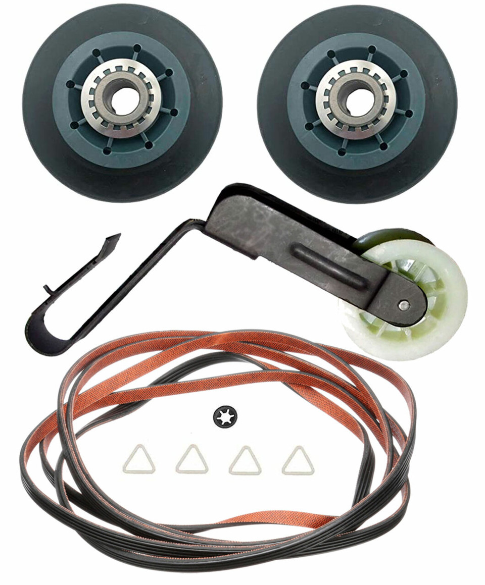 WGD4815EW2 Genuine Whirlpool Dryer Rollers Belt Idler kit ...