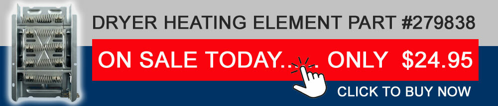we have the best price online for appliance part number # 279838 , this dryer part can replace other part numbers such as AP3094254,  279837, WP279837, 2438, 279838A, 279838VP, 3398063, 3398064, 3403585, 8565582, AH334313, EA334313, PS334313, W10724237