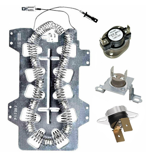 Samsung DV331AEW/XAA01 Dryer Heating Element and Thermal Fuses
