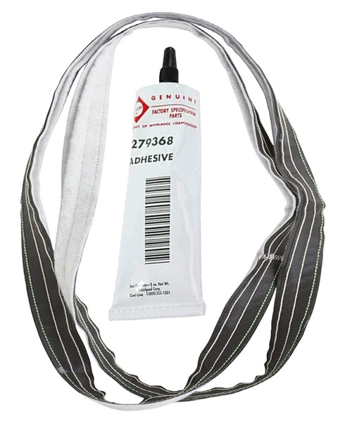 Whirlpool WED4750XQ0 Genuine OEM Dryer Rear Felt & Glue Kit