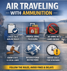 Air Traveling with Ammunition | Complimentary Match Shipping