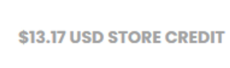 Store Credit