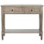 Console Accent Table Traditional Style Sofa Table in Distressed Cream Q280-DCT121993