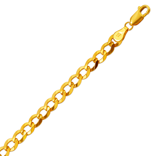 132-104-150BR Curb Ultra Light Bracelet