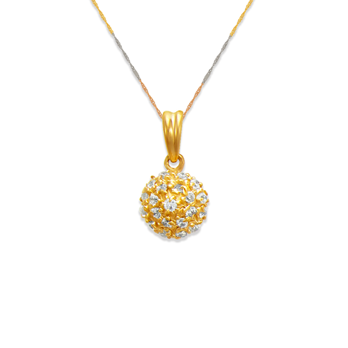 661-020 Ball CZ Pendant