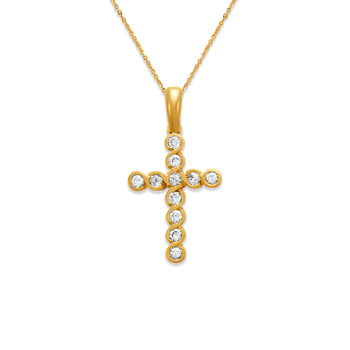 661-021 Cross CZ Pendant