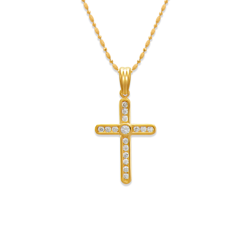 661-113 Cross CZ Pendant
