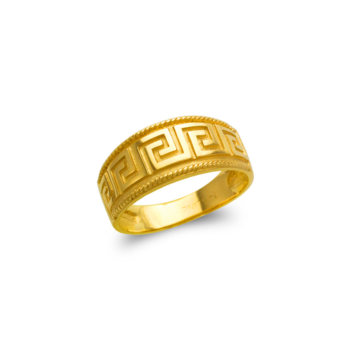 571-024 Ladies Greek Key Filigree Ring