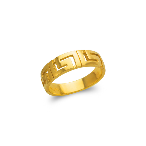 571-026 Ladies Greek Key Design Ring
