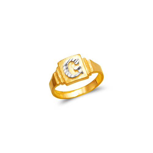 572-204 Babies Initial Ring