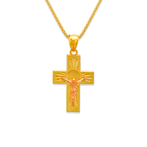 568-034A Jesus Cross Pendant