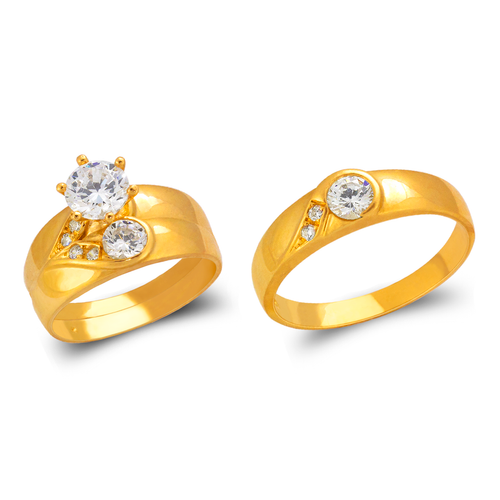 473-813S Wedding Trio Ring Set