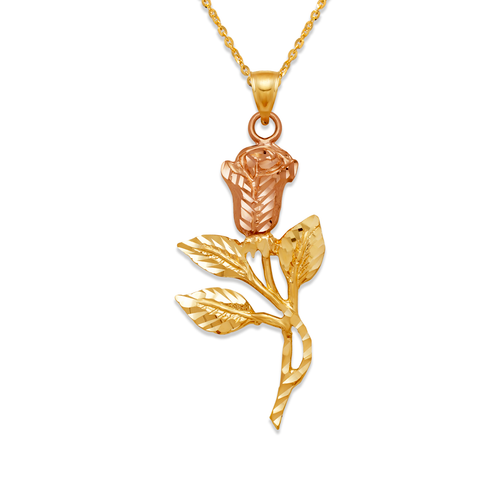 568-102 36mm Rose Pendant