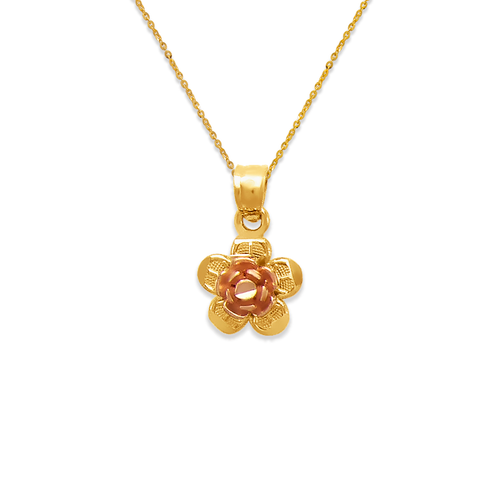568-143 Rose Petal Pendant