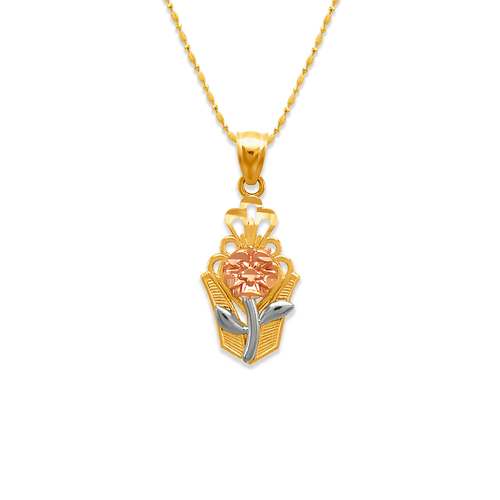 568-146 Rose Bouquet Pendant