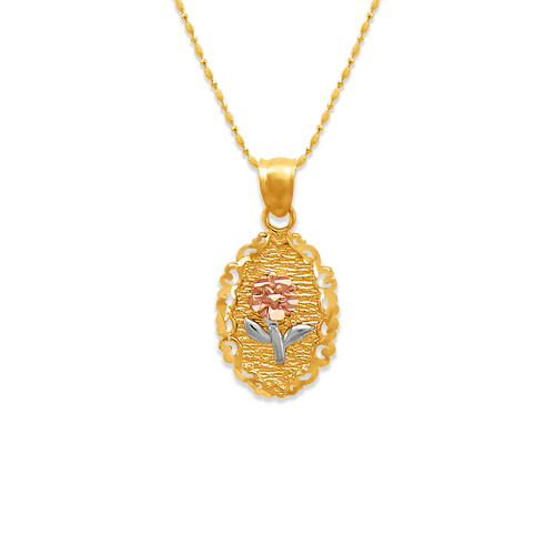 568-151 Rose Pendant