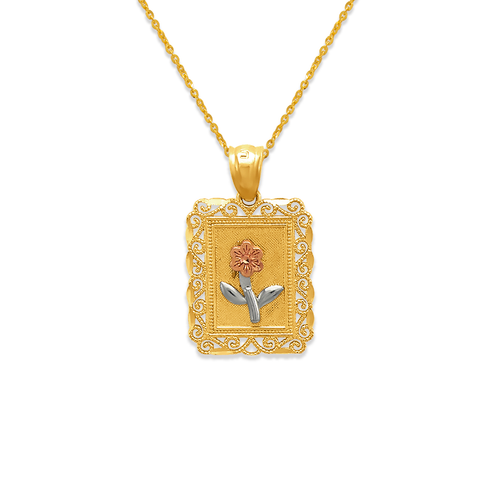 568-154 Rose Pendant