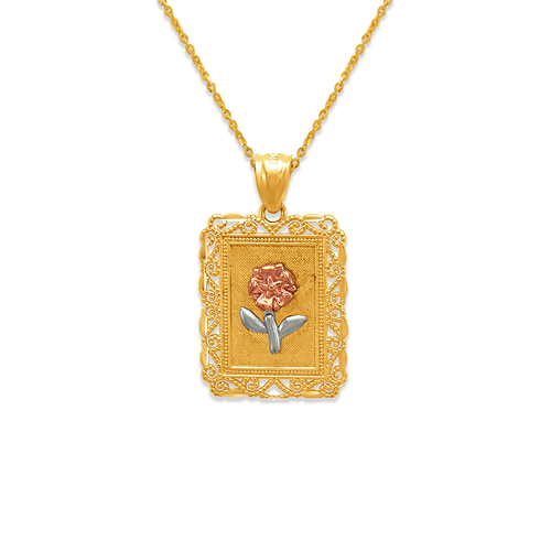 568-155 Rose Pendant