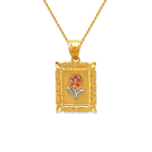 568-156 Rose Pendant