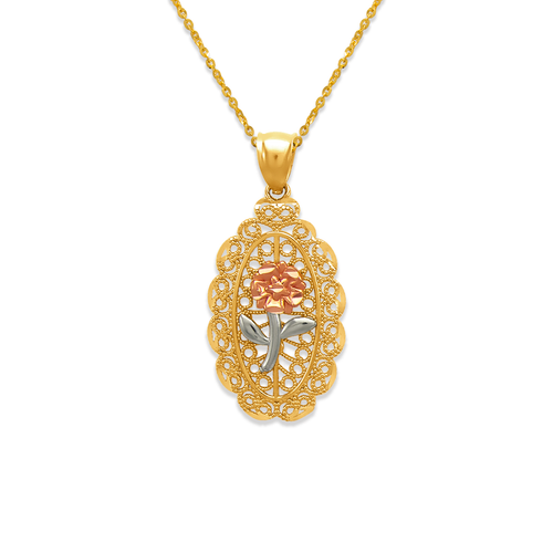 568-157 Rose Pendant
