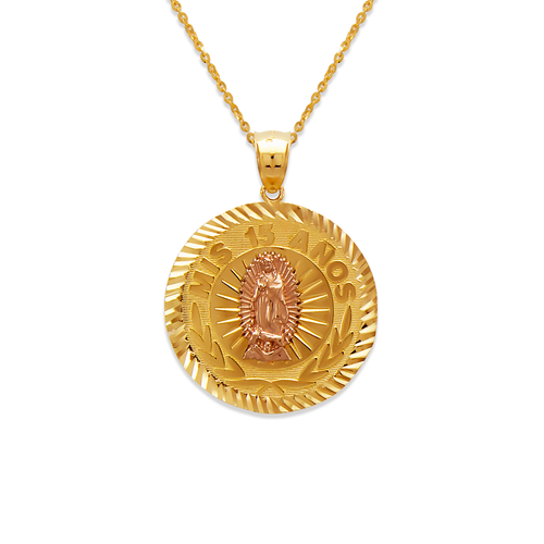 568-237 Mis 15 Anos Guadalupe Pendant
