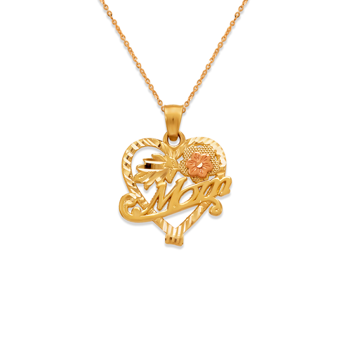 568-285 Mom Heart Pendant