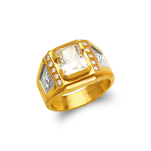 473-027 Men's Fancy CZ Ring