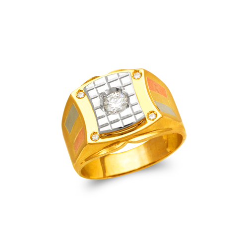 473-073 Men's Fancy CZ Ring