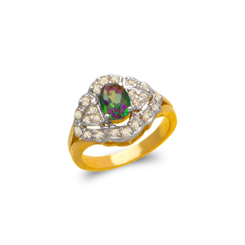 575-128 Ladies Mystic CZ Ring