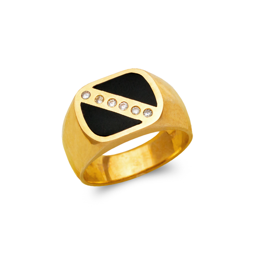 576-339 Men's Full Cut Onyx Ring