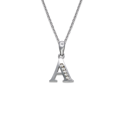 583-101WA Initial "A" Pendant