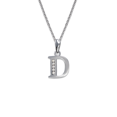 583-101WD Initial "D" Pendant