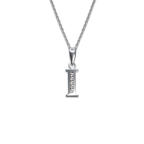 583-101WI Initial "I" Pendant