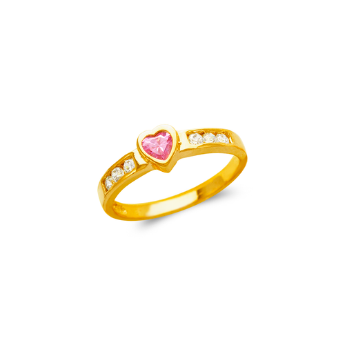 673-045 Ladies Heart CZ Ring