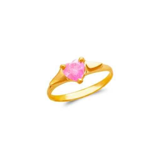 673-052 Ladies Heart CZ Ring