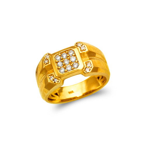 679-009 Men's Cluster CZ Ring