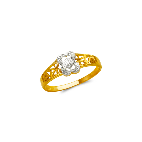 673-602 Ladies Fashion Heart CZ Ring