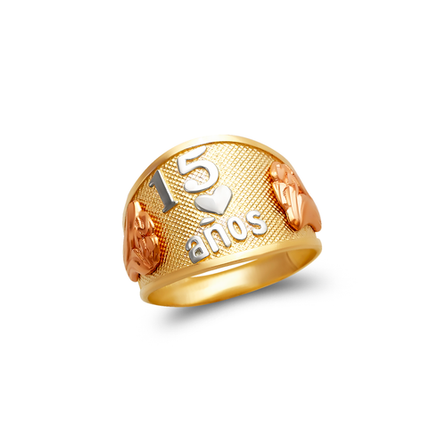 678-016 Ladies 15 Anos Filigree Ring