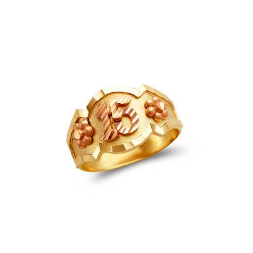 678-028 Ladies 15 Anos Filigree Ring