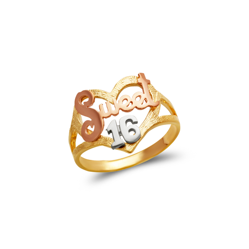 678-037 Ladies Sweet 16 Filigree Ring