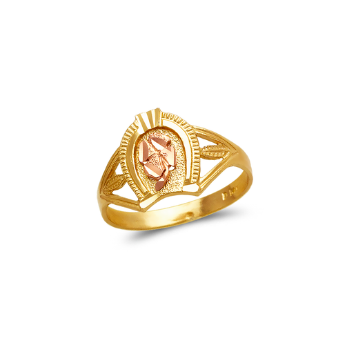 678-221 Ladies Four Leaf Clover Filigree Ring