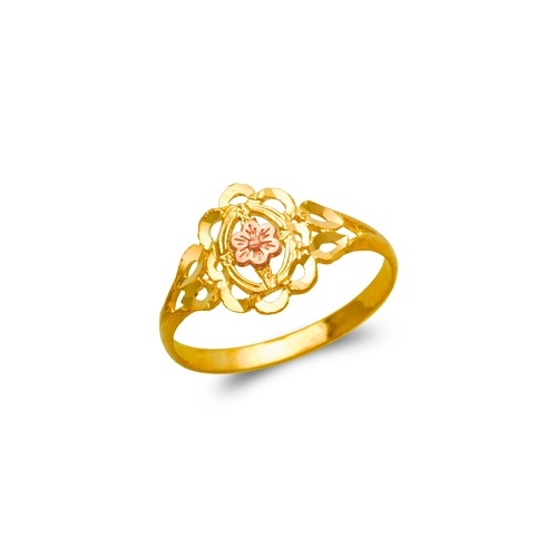 678-225 Ladies Flower Filigree Ring