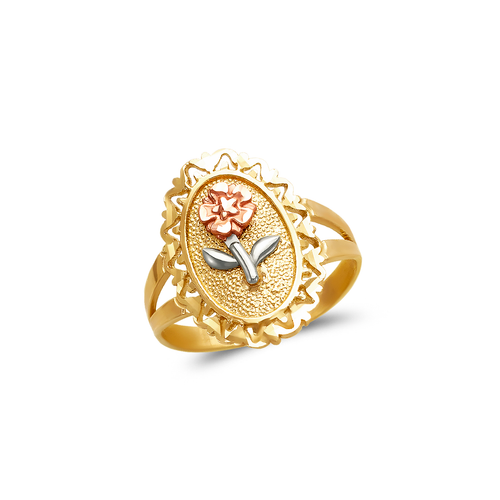 678-231 Ladies Flower Filigree Ring